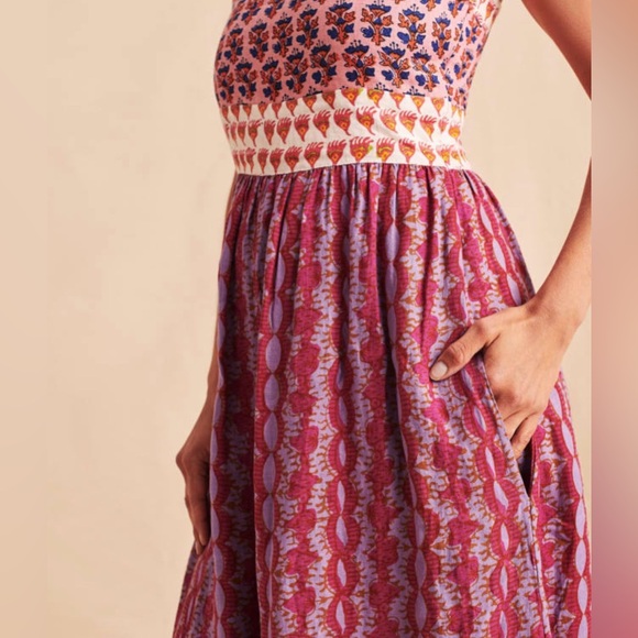 Faherty Women's Gracie Maxi Dress in Bali Bloom - Picture 6 of 16